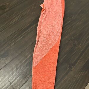 PINK Victoria's Secret Coral Heather Leggings